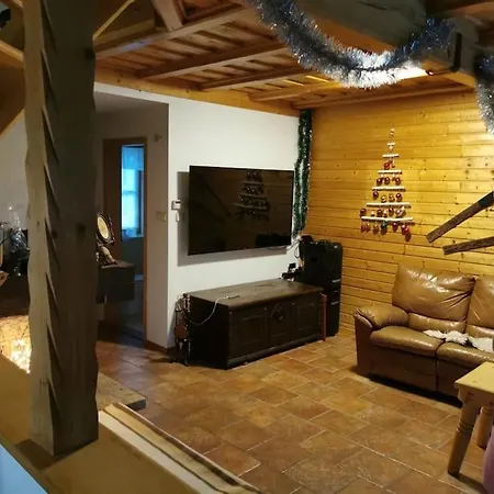 Nyaraló Charming Wooden House With Sauna In The Heart Of *